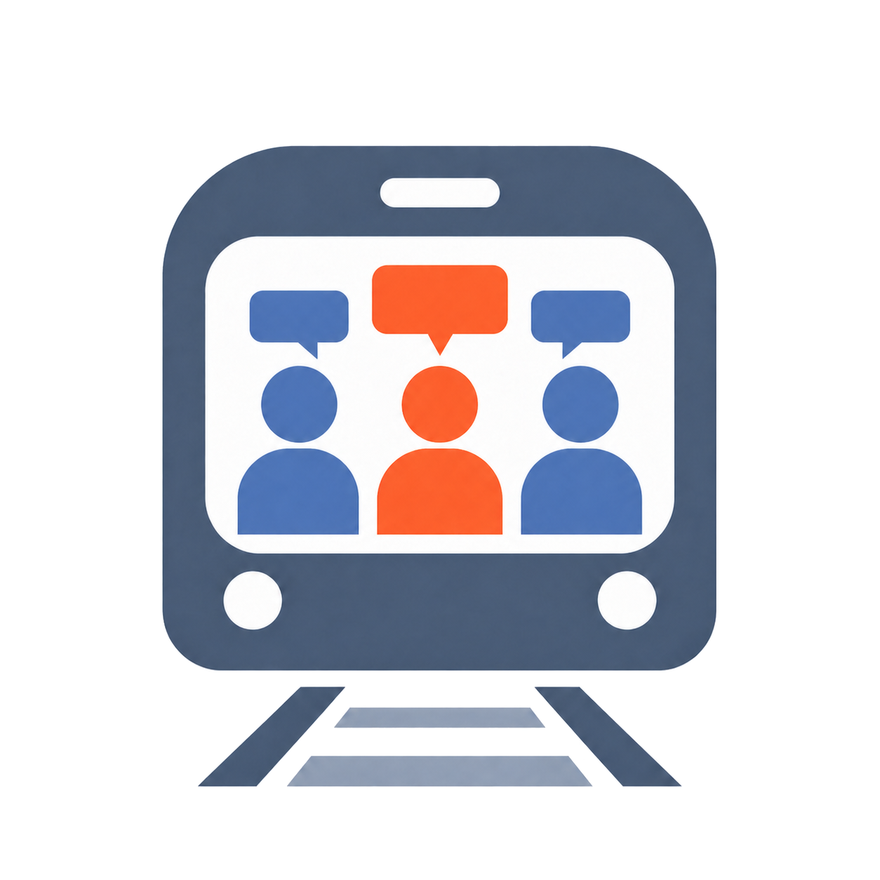 TrainDontStop traincars logo